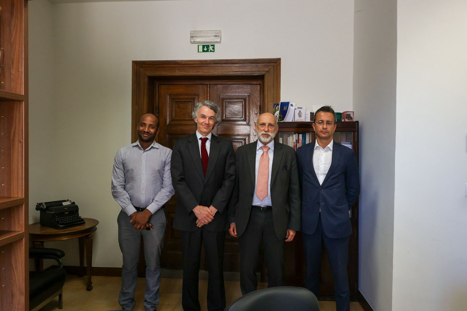 Centro Nacional de Inovação Jurídica recebido pelo Presidente do Tribunal Judicial de Bragança